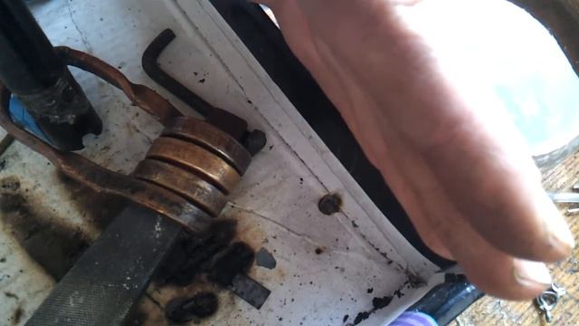 Индукционный нагрев напильника / ZVS Induction Heater