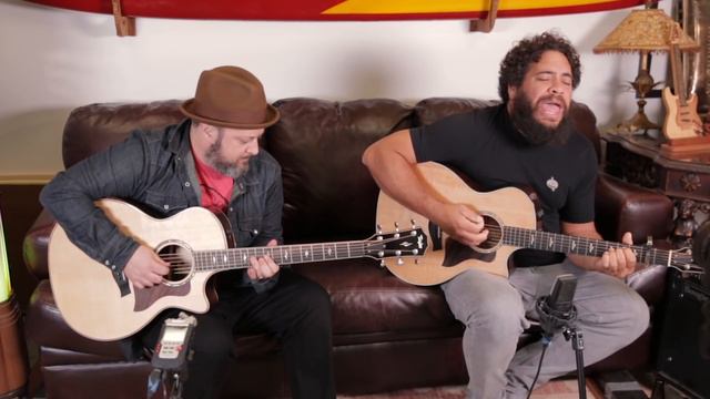 The Black Keys - Tighten Up - Acoustic Cover by Jamie Allensworth and Marty Schwartz смотреть онлайн