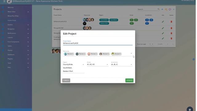 BANanoVuetifyAD3 - VDataTable Tags смотреть онлайн