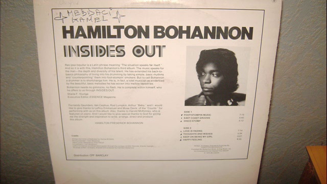 Hamilton Bohannon - Happy Feeling