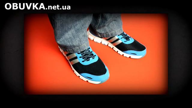Мужские кроссовки Adidas ClimaCool синие смотреть онлайн