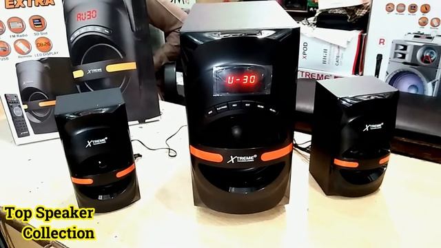 Xtreme Sound HiFi Deep Bass Platinum 4 Speaker Unboxing смотреть онлайн