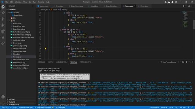 Java Based Checkers Game смотреть онлайн