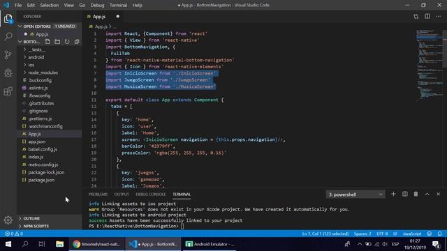 React Native Bottom Navigation en Español смотреть онлайн