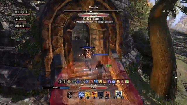 Morrowind - Light Armour Magicka DK - Outnumbered PvP - ESO