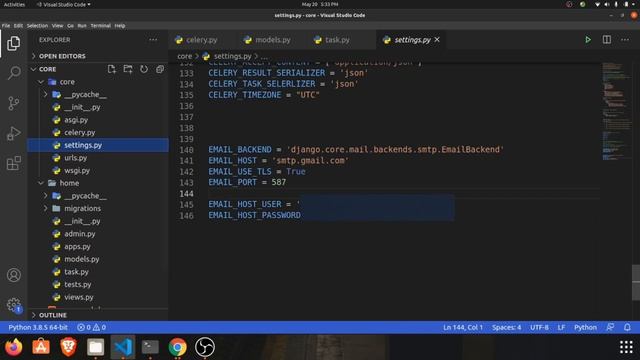 Email Scheduler In Django | Periodic Email Scheduler Django | Celery Django Tutorial смотреть онлайн
