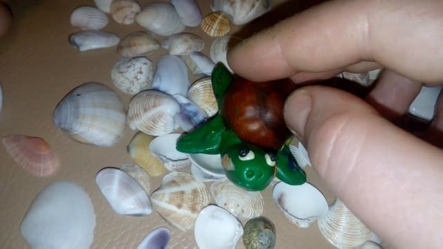 Поделка из каштана черепаха. Total HANDMADE смотреть онлайн