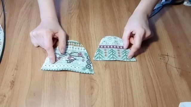 Прихватка из ткани. смотреть онлайн