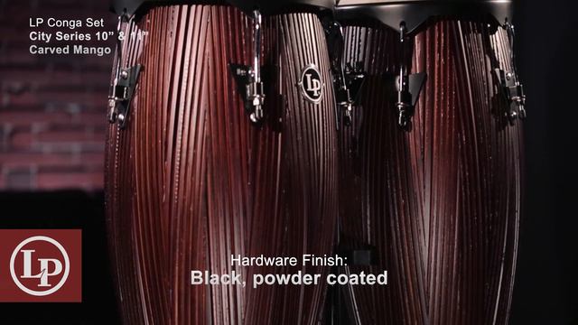 LP Conga Set City Series 10” & 11” Carved Mango (ENG / SOUND DEMO) смотреть онлайн