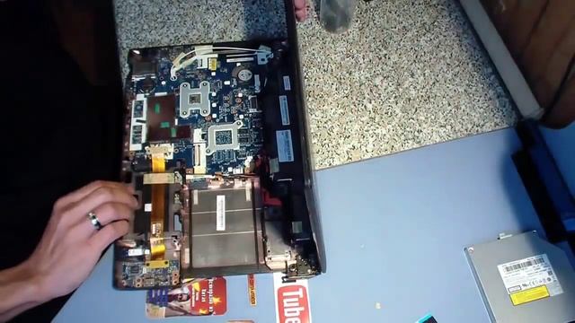 Разборка, чистка ноутбука acer aspire 5750g от пыли. как ускорить работу ноутбука. смотреть онлайн