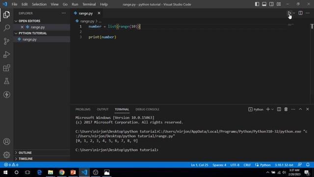 Python Bangla Tutorials 15 : Range function смотреть онлайн