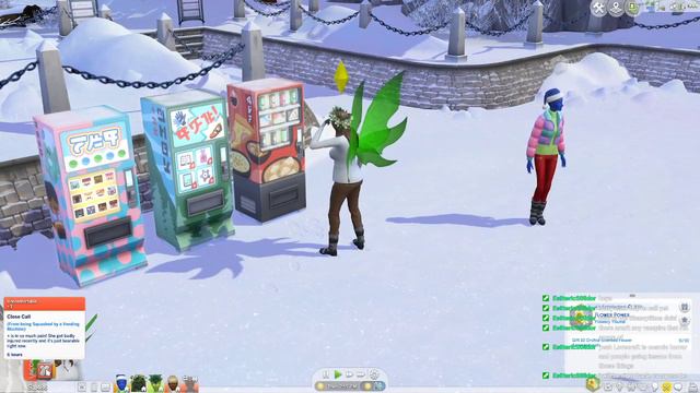 Watching people scuttle around like ants in a terrarium | Sims 4 смотреть онлайн