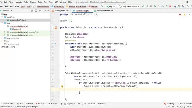 ActivityResultLauncher Java Android | Take Image From Camera смотреть онлайн