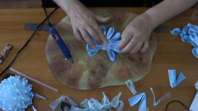 DIYМК Как сделать несколько вариантов праздничных бантов к выпускному и не только...