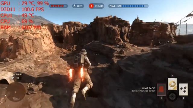 intel core i5 6500+nvidia 970 STAR WARS Battlefront смотреть онлайн