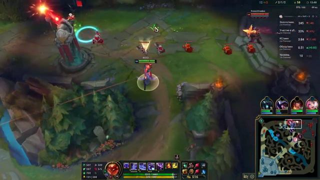 Шен против Фиоры. ОТП ШЕН.League of Legends смотреть онлайн