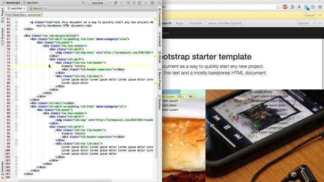 A Simple Bootstrap 3 Application in 38 Seconds смотреть онлайн