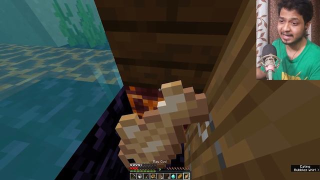 Beating Minecraft In A Ocean Only World (Hindi) "Ocean Only Biome Challenge Speedrun" смотреть онлайн