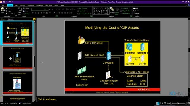 Learn R12.2 Oracle Asset Management Fundamentals online | Koenig Solutions смотреть онлайн