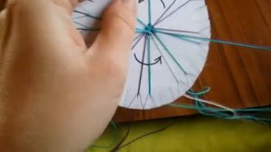 Кумихимо круглое на 16 нитей