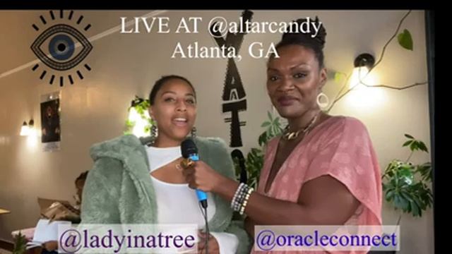 Oracle Connect at Altar Candy with Lady in a Tree to talk hypnotherapy смотреть онлайн