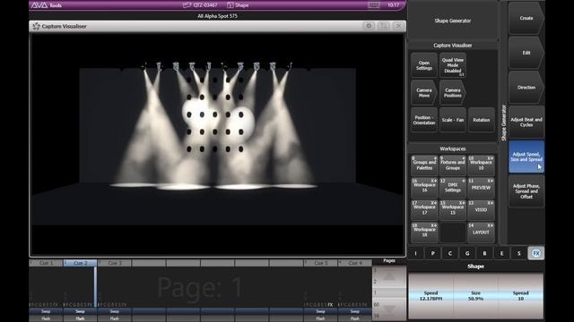 Обучение | Avolites Titan v.15. Урок 3 — Effects and Shapes смотреть онлайн