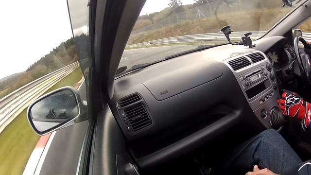 Sortie Nürburgring Nordschleife - Honda Civic Type-R EP3 смотреть онлайн