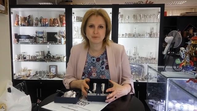 Отзыв о покупке серебряных рюмок в магазине Этно-шоп смотреть онлайн