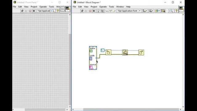 How to use Error Cluster - LabVIEW смотреть онлайн