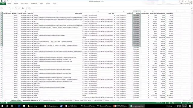 SANS How To's: SRUM-DUMP (System Resource Utilization Monitor) Tool смотреть онлайн