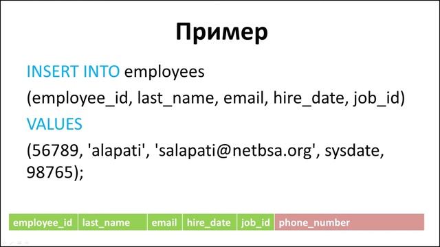 Урок #9 - INSERT | SQL для начинающих смотреть онлайн