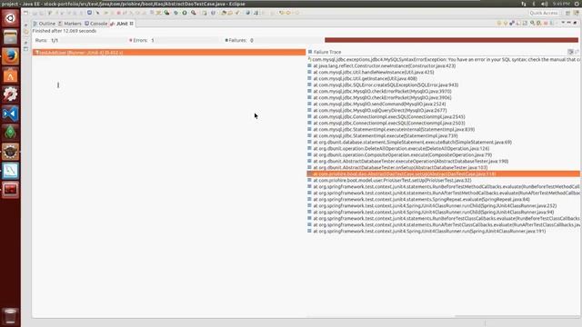 connecting MySql to the prio-stock project in eclipse and started Docker смотреть онлайн