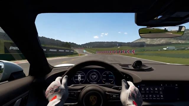 Porsche Taycan Savage Acceleration GT PS VR смотреть онлайн