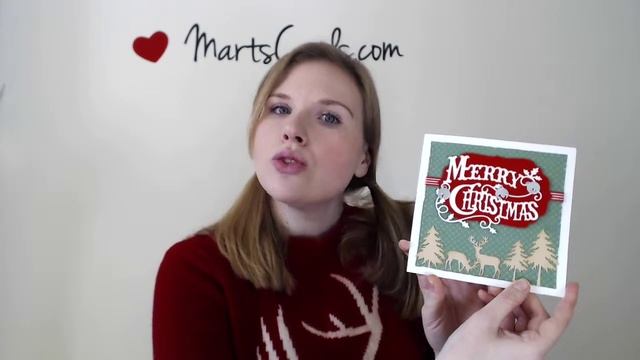 Открытка - Retro Christmas смотреть онлайн