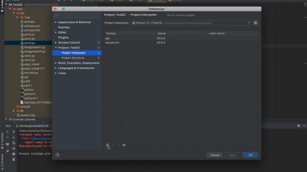 How to install numpy for pycharm #mac #windows #python #package