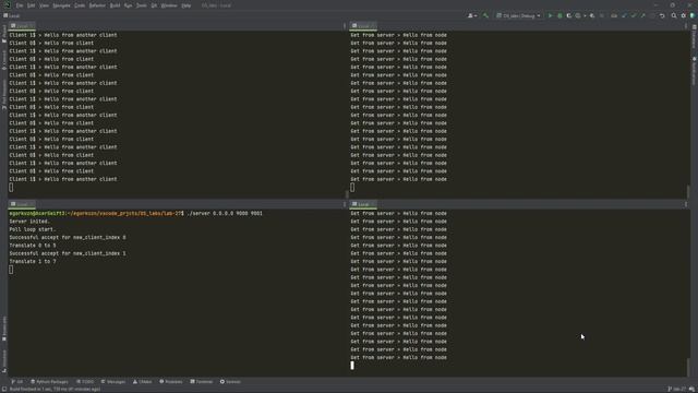 27. Многопоточный сервер смотреть онлайн