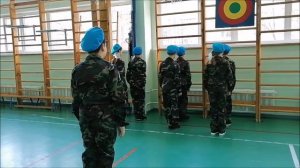 Смотр строя и песни ЮНАРМИЯ МБОУ НШ Прогимназия