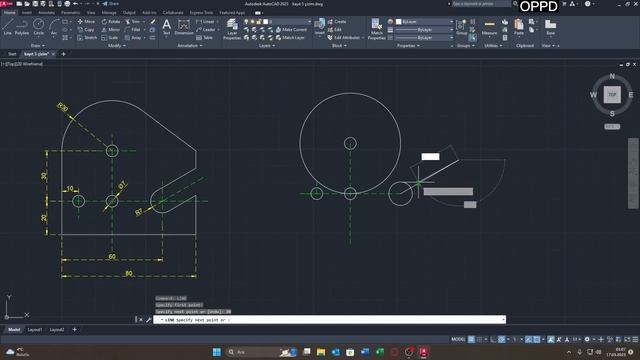 Örnek Çizimler Yapıyoruz: Autocad (2023) İle! 5.Bölüm смотреть онлайн