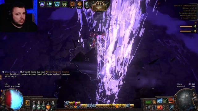 СУМАСШЕДШИЙ ДОМ В ЛИГ КОНТЕНТ | PATH OF EXILE - TRIAL OF THE ANCESTORS смотреть онлайн