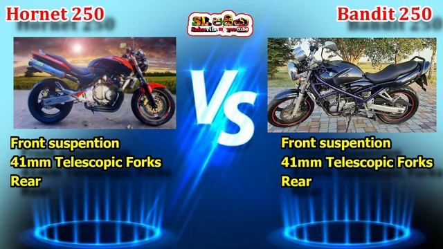Honda Hornet 250 (CB 250F) vs Suzuki Bandit 250 (GSF250) compare video in Sinhala |Sri Lanka смотреть онлайн