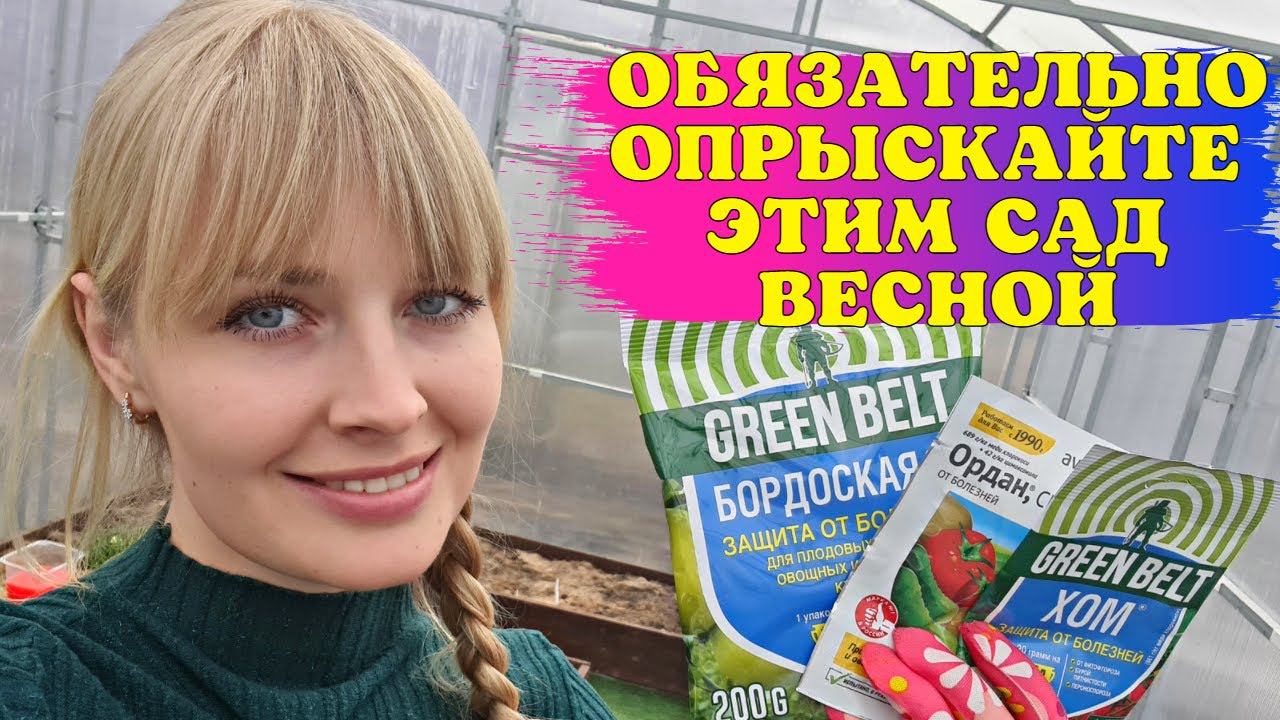 Чем ОБРАБОТАТЬ САД и ОГОРОД весной? ВАЖНЫЕ ПРЕПАРАТЫ от БОЛЕЗНЕЙ и ВРЕДИТЕЛЕЙ смотреть онлайн