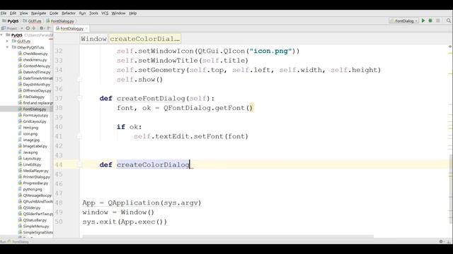 27 PyQt5 ColorDialog Python GUI Programming With PyQt5 смотреть онлайн