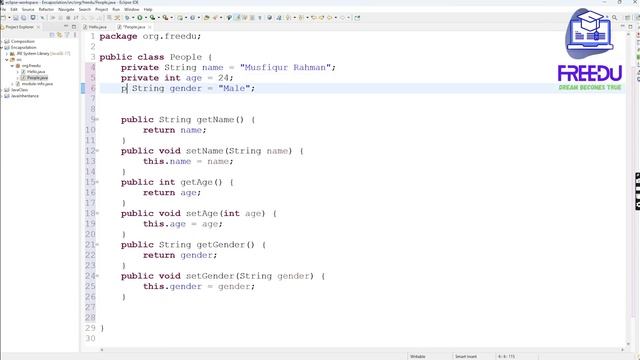 Mastering Java Encapsulation: The Key to Writing Secure and Maintainable Code || Bangla смотреть онлайн