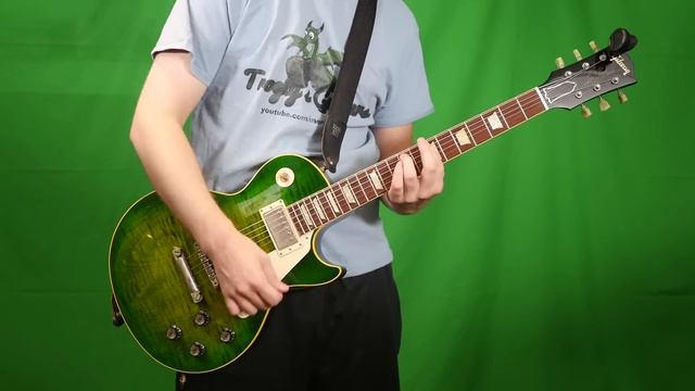 Lean, Green, Tone Machine | 2004 Gibson Les Paul 1959 Cloud Nine Reissue Green Iguana Burst Review смотреть онлайн