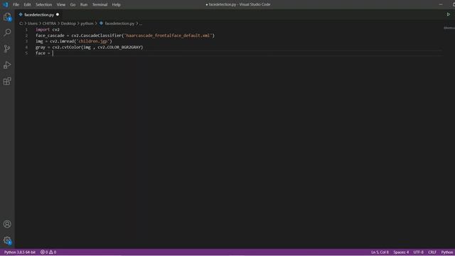 Face Detection & Canny Edge Detection | Python | Opencv смотреть онлайн
