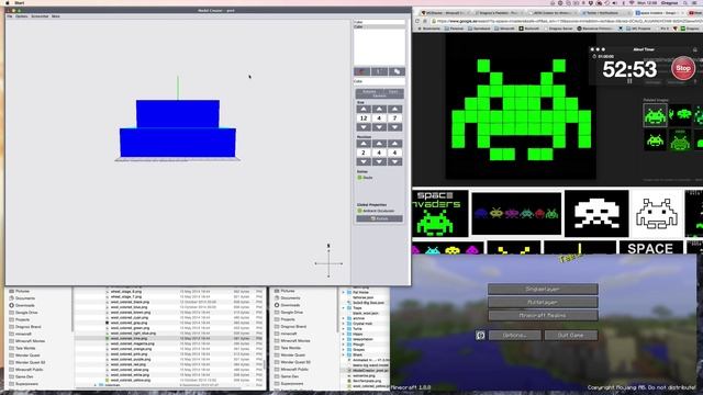 Making a Minigame in 60 min Part 1: Planning and 3D models смотреть онлайн