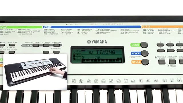 Yamaha YPT 255 смотреть онлайн