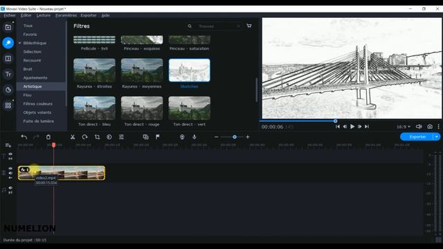 Convertir une Vidéo en Dessin Animé Esquisse [AUCUNE CONNAISSANCE EN MONTAGE VIDEO] смотреть онлайн