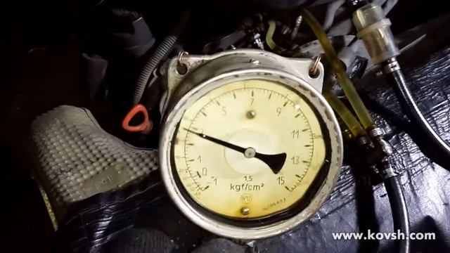 Проверка давления шестерёнчатой подкачки на двигателях Mercedes 2.1 (ОМ 646) смотреть онлайн