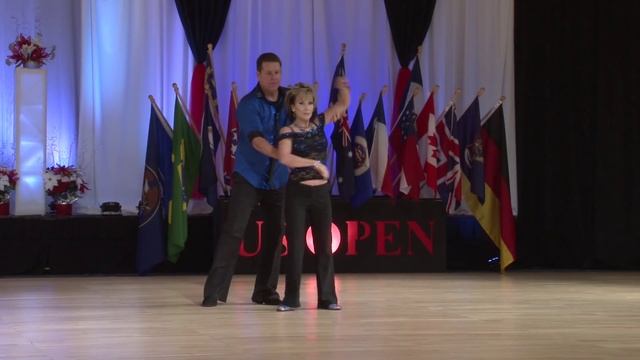 US Open Swing Dance Championships 2014 1st Masters Warren Pino & Jeanne DeGeyter смотреть онлайн